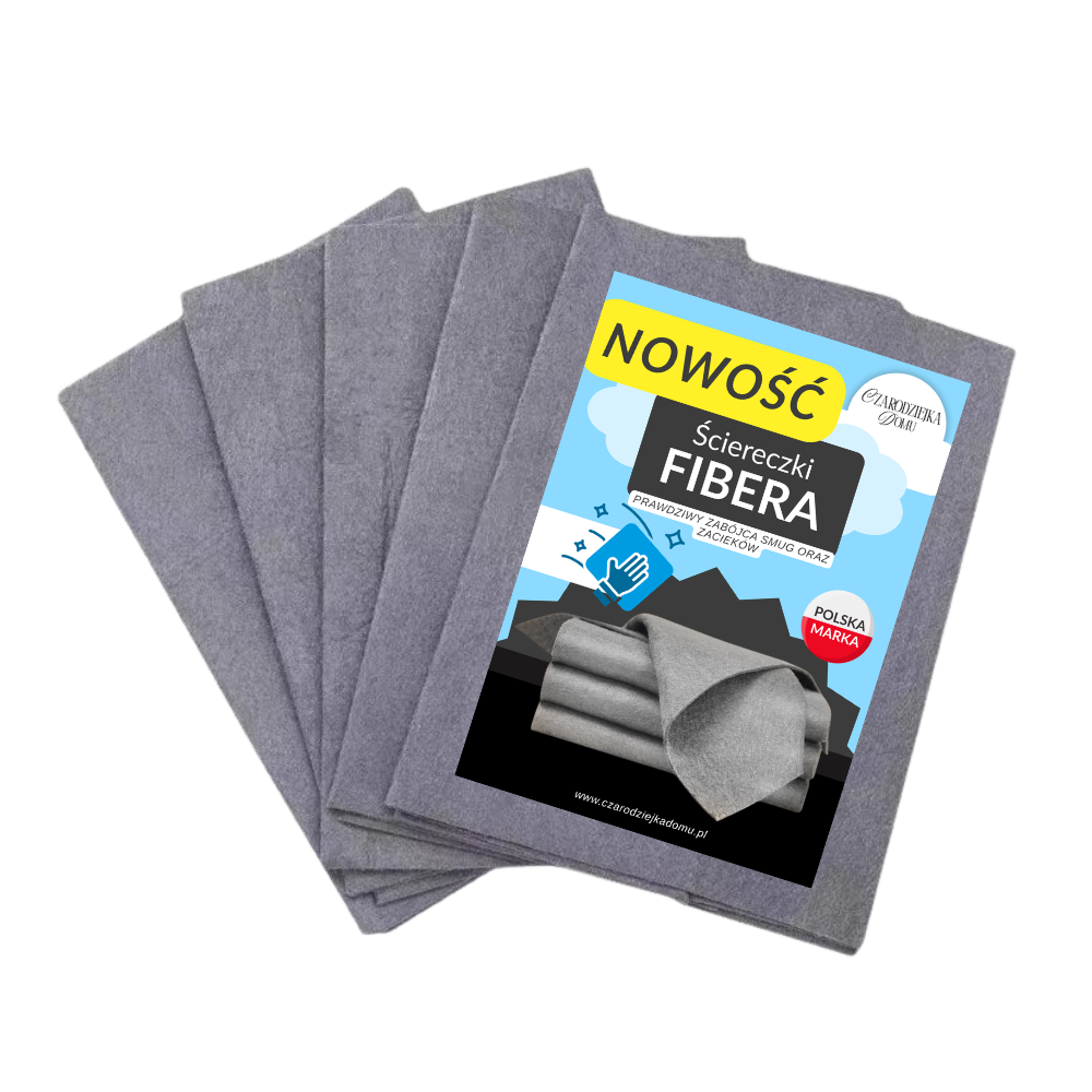FIBERA - Magiczne Ściereczki Bezsmugowe